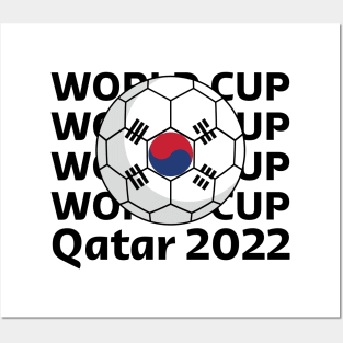 World Cup Qatar 2022  - Team South Korea Posters and Art